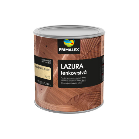 Primalex LAZURA TENKOVRSTVÁ 0,75 L