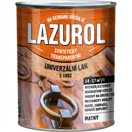 LAZUROL LAK UNIVERZÁLNÍ S1002 MAT 0,75 L