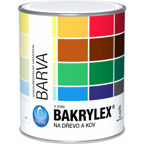 BAKRYLEX EMAIL UNIVERZÁL V2066 LESK 1000 BÍLÝ 0,7 KG