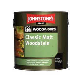 Johnstones Satin Woodstain Matt - Teak - 0,75 L