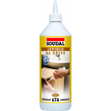 SOUDAL LEPIDLO NA DŘEVO 67A VODOSTÁLÉ 750 g