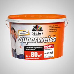 Düfa Superweiss - superbílá barva D4 10 L