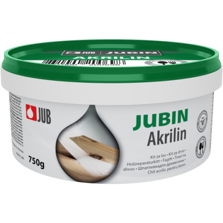 Jub Akrilin - tmel na dřevo bílá (10) 0,75 kg