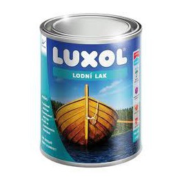 LUXOL Lodní lak 0000 bezbarvý 0,75 L - syntetický lak na lesklé nátěry dřeva a dřevěných prvků 