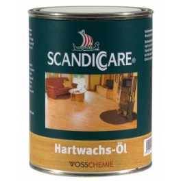 Scandiccare Tvrdovoskový olej na podlahy - Hartwachs-Öl 1 L