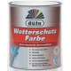 Düfa Acryl Wetterschutzfarbe - Akrylátová univerzální barva AUB 0,75 l