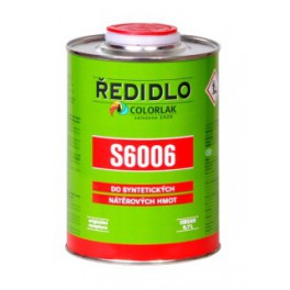 ŘEDIDLO S 6006 0,42 L - do syntetických nátěrových hmot 