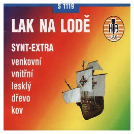 LAK NA LODĚ S1119 SYNT-EXTRA  0,7 L HB-LAK  (lodní lak)