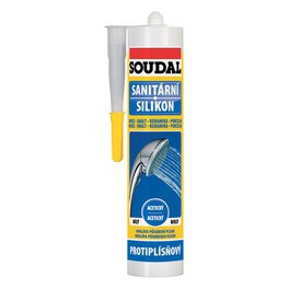 SOUDAL SANITÁRNÍ SILIKON 300 ML