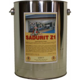 Sadurit Z1 šedý 4+1 KG SADA - podlahový nátěr na beton GARÁŽE BALKONY TERASY SCHODY DÍLNY
